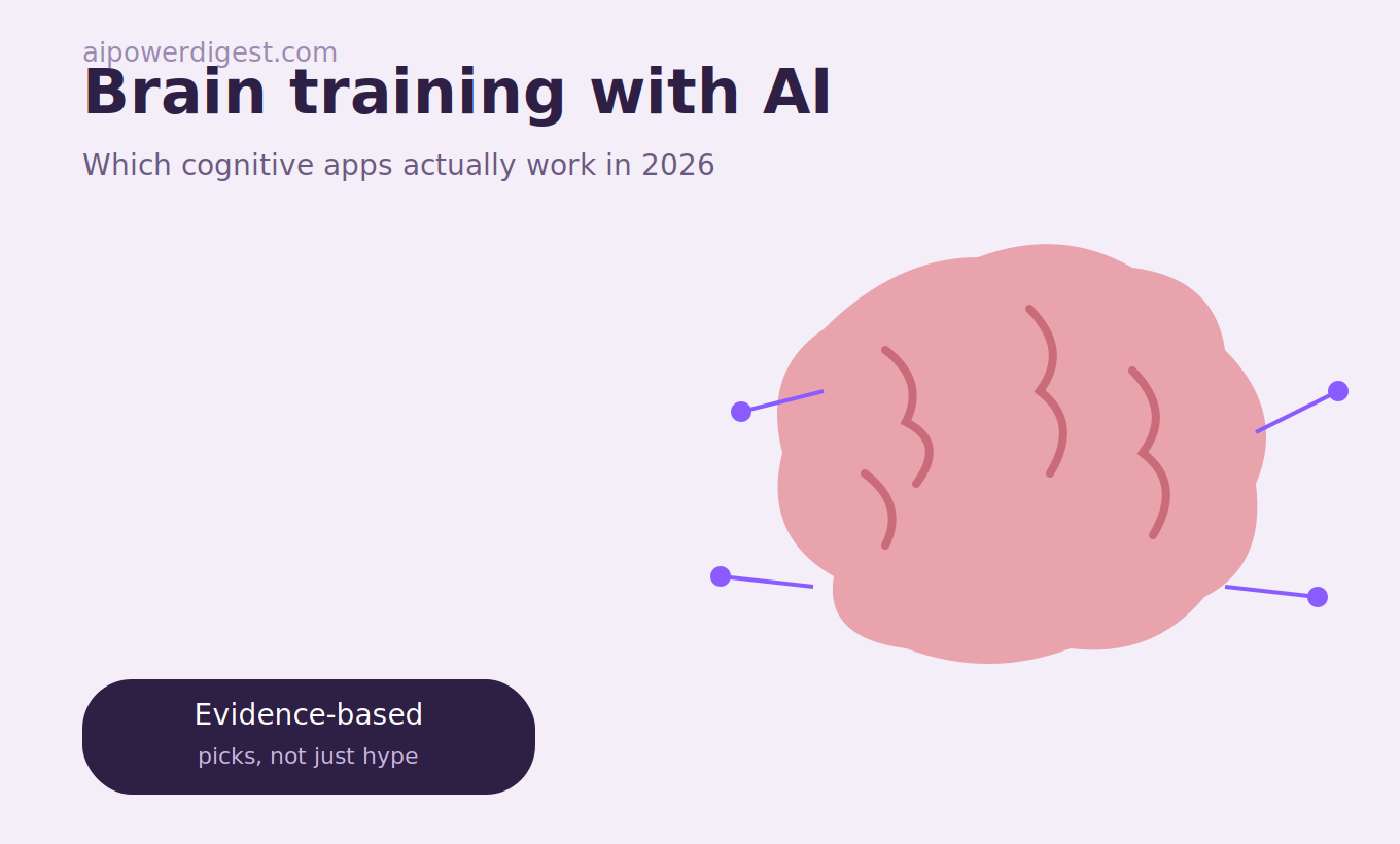 Best AI Brain Training Apps 2026: What Actually Works