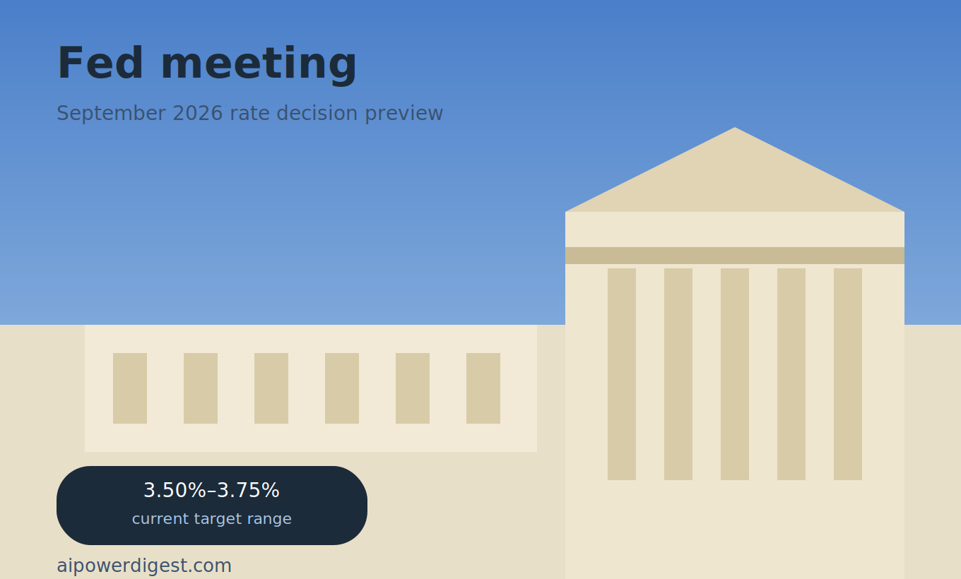 Fed Meeting September 2026: What to Expect From Today's Decision