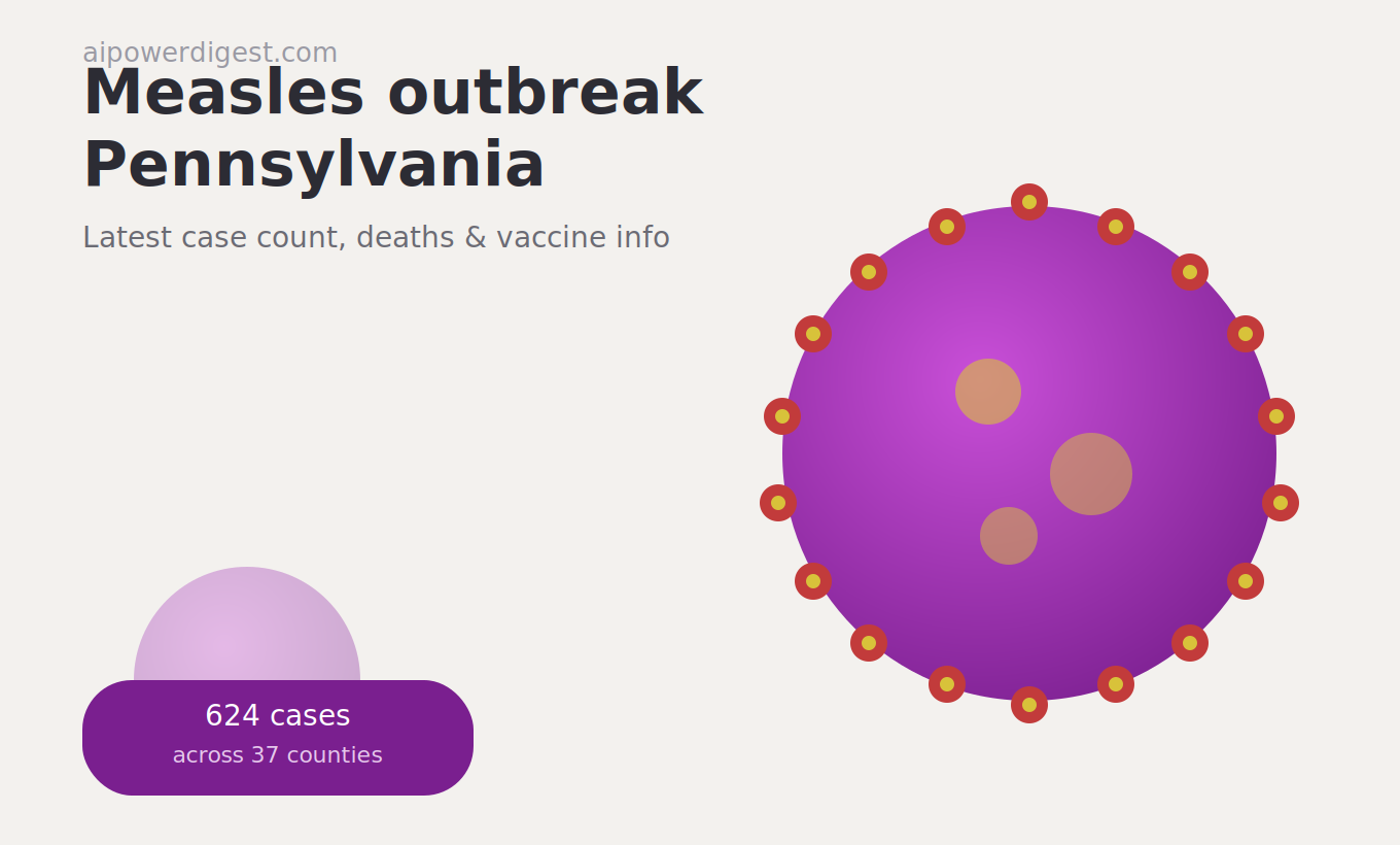 Measles Outbreak Pennsylvania: Latest Case Count, Deaths & Symptoms
